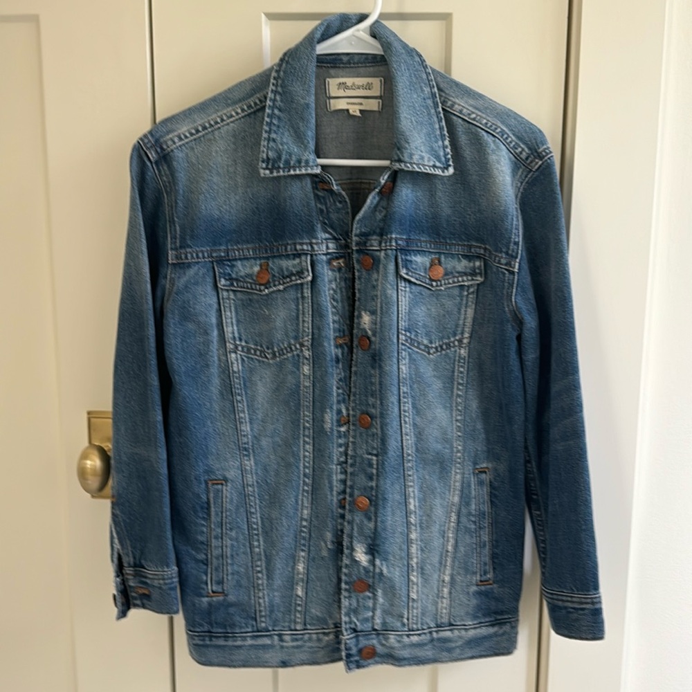 Madewell Oversized Jean Jacket